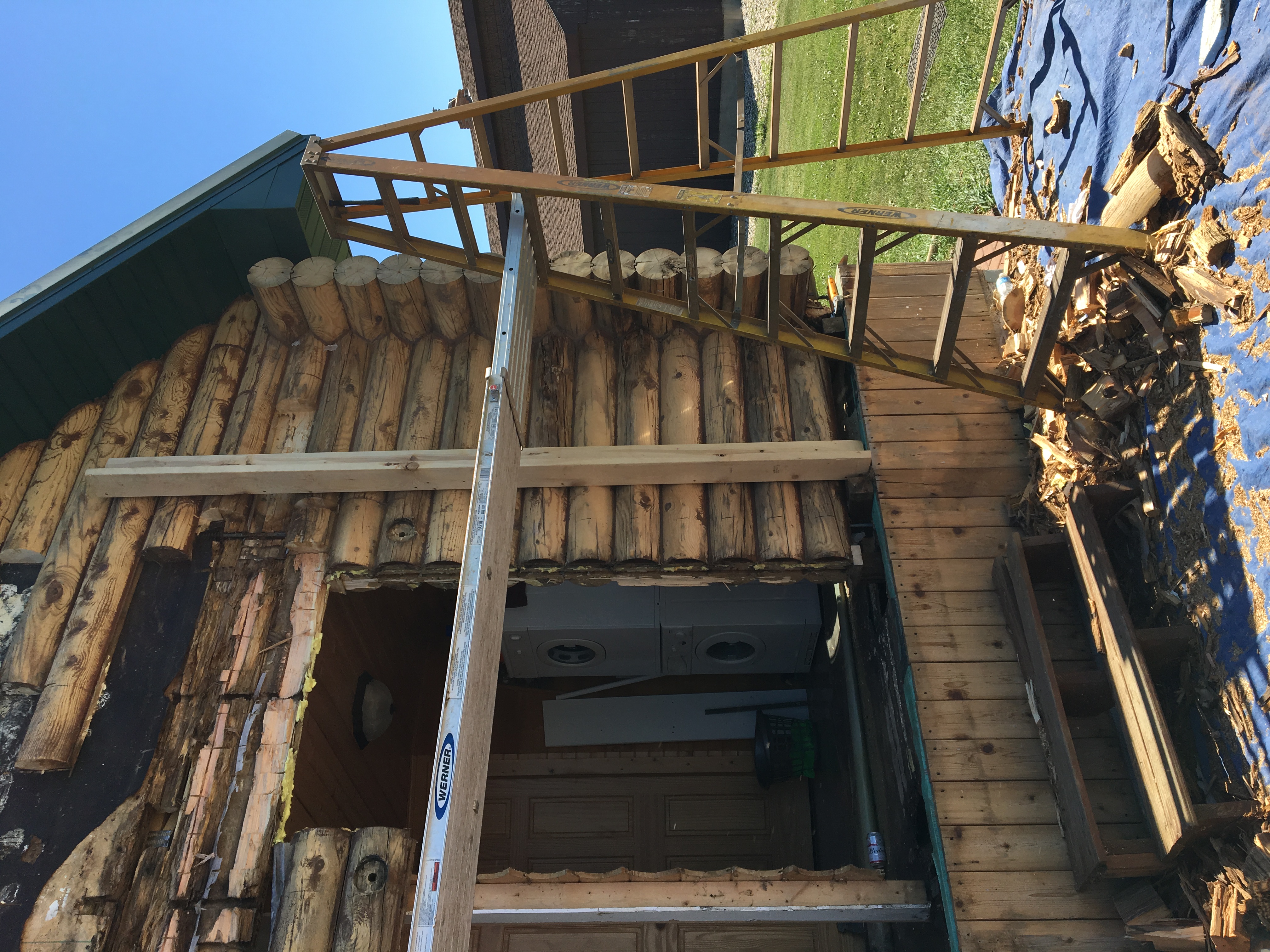 Log Home Restoration